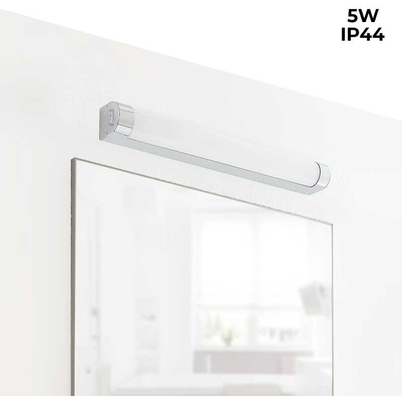 Applique led pour miroir de salle de bains - 5W - Blanc Chaud