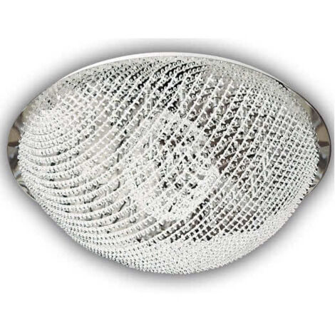 Pack Ventilateur de LED et télécommande couleur nickel.