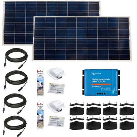 Kit solaire photovoltaïque 380Wc Victron pour appareils 230V 900W