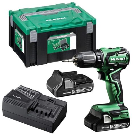 Pack visseuse perceuse compacte HIKOKI 18V 3Ah li-ion Brushless DS18DDWQZ