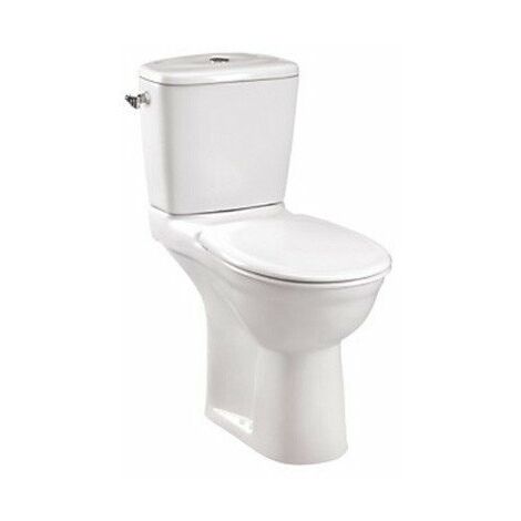 Pack WC à poser Kheops - Surélevé - 36x72cm - 3 ou 6L - Blanc - Blanc