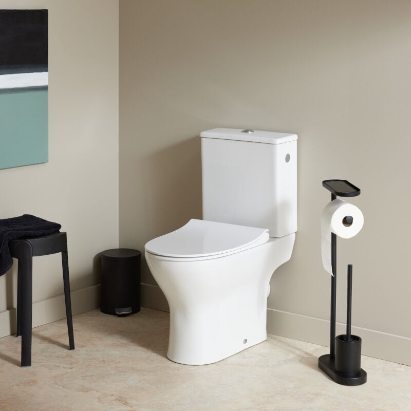 Pack wc à poser sortie horizontale sans bride - Angel