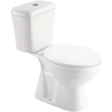 Pack WC ECO sans bride Sortie Verticale - H72xl35x65,8cm - céramique blanche