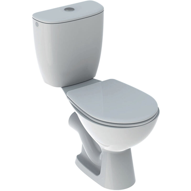 Pack WC au sol GEBERIT Bastia - Sortie horizontale - Reservoir attenant standard - 08347500000104