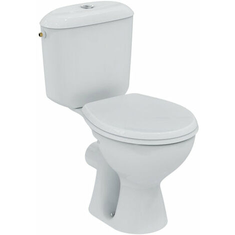 Pack WC pret a poser PORCHER NOE, sortie horizontale, blanc, Ref.P948001 - Besoin D'Habitat