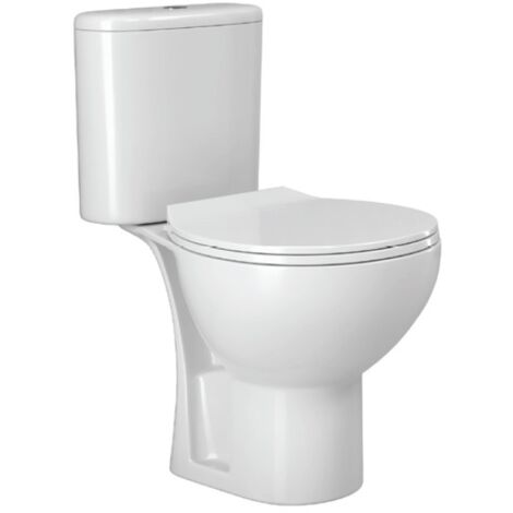 Pack WC Rimless sans bride à poser VENICE 71x68x35 cm-Blanc-Blanc-35 --