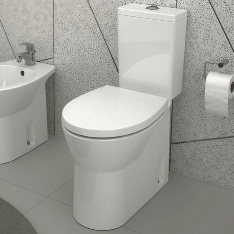 Pack wc s/h Rimflush sans bride blanc easy Sanindusa
