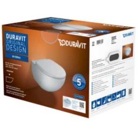 PACK WC SUSPENDU ARCHITEC RIMLESS DURAVIT 45720900A1