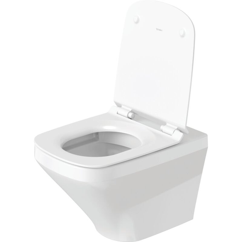 Duravit - DuraStyle wc mural Rimless Set 455109, y compris siège
