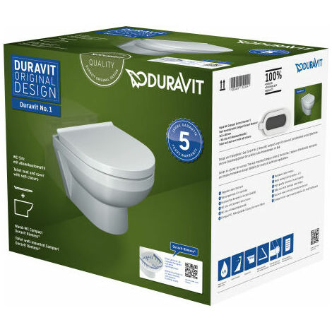 Pack WC suspendu Duravit DuraStyle
