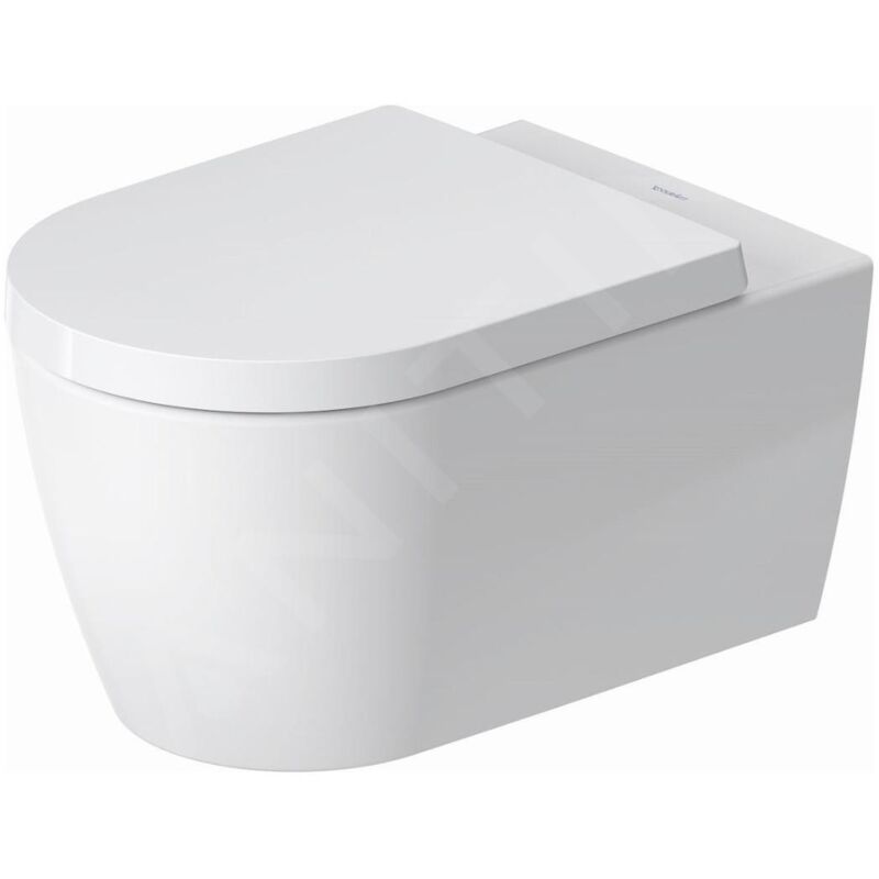 Duravit - me by Starck - wc suspendu HygieneFlush avec abattant Softclose, Rimless, HygieneGlaze, blanc 45790920A1