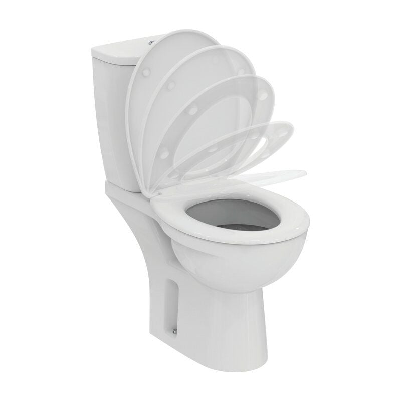 Pack wc - Ulysse Porcher Sortie horizontale - Double chasse 3/6 l