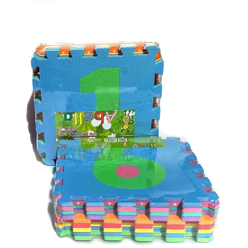 

Pack x9 - Loseta de Tatami Puzzle - Multicolor