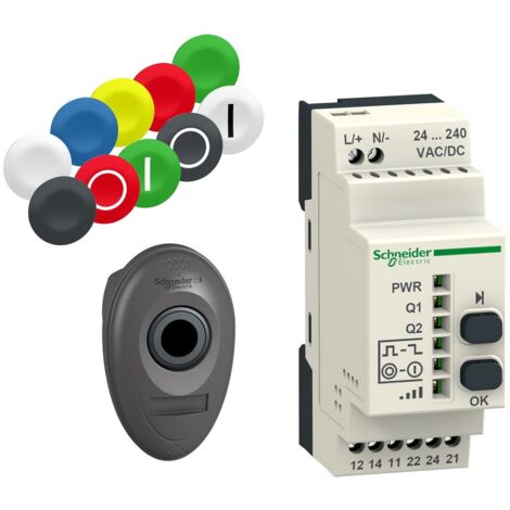 Pack XB5R programable en caja - 2 rel SCHNEIDER ELECTRIC XB5RMA04