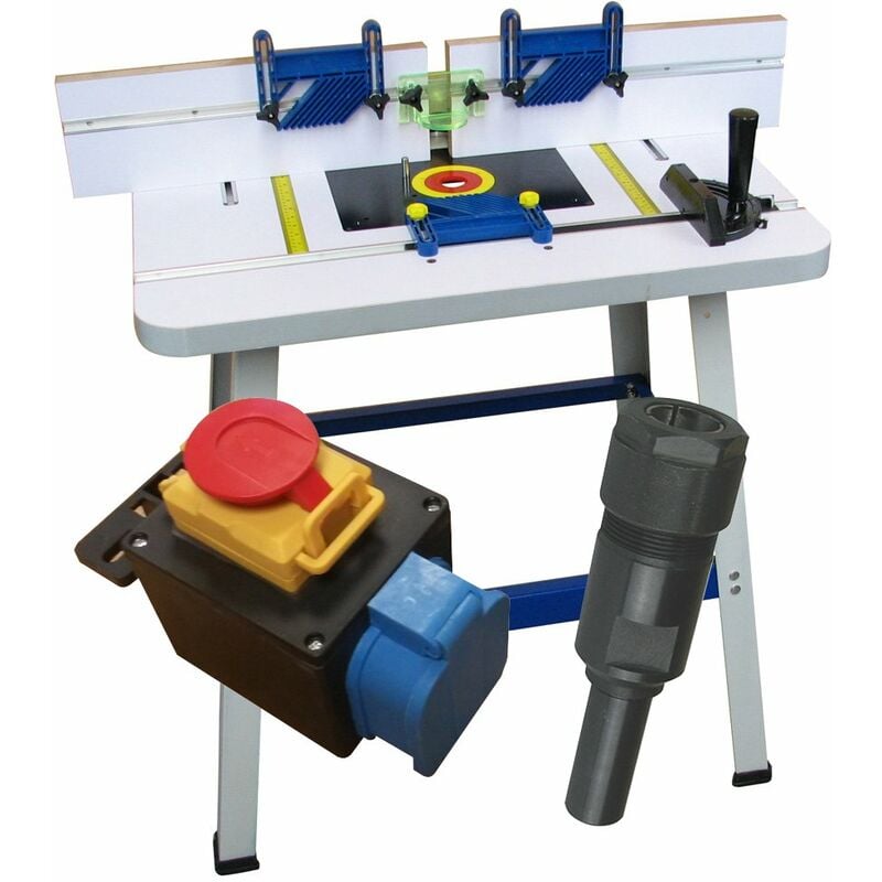 Charnwood W014P Floorstanding Router Table Package - Blue