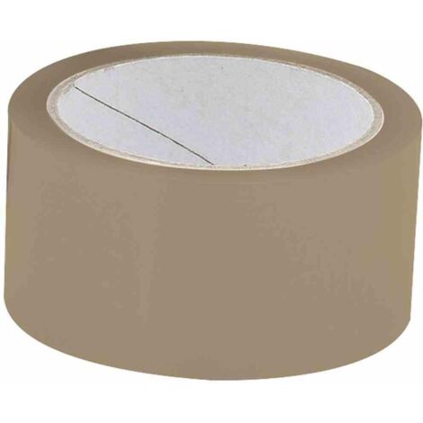 Packband braun 66 m x 50 mm reißfest