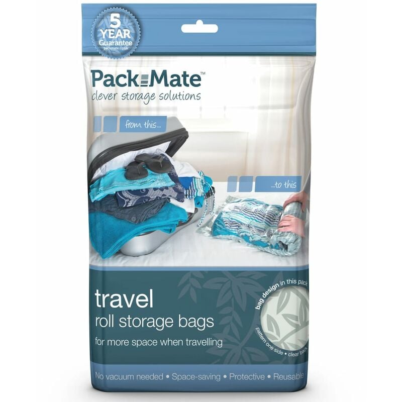 

Juego 4 bolsas almacenamiento al vacío azul PAC002 - Azul - Packmate