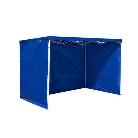 Packs Laterales Carpas Plegables - Pack 3 Laterales Lisos para Carpas 3x2 Eco - Azul