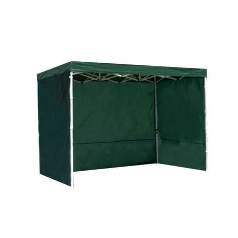 Packs Laterales Carpas Plegables - Pack 3 Laterales Lisos para Carpas 3x2 Eco - Verde