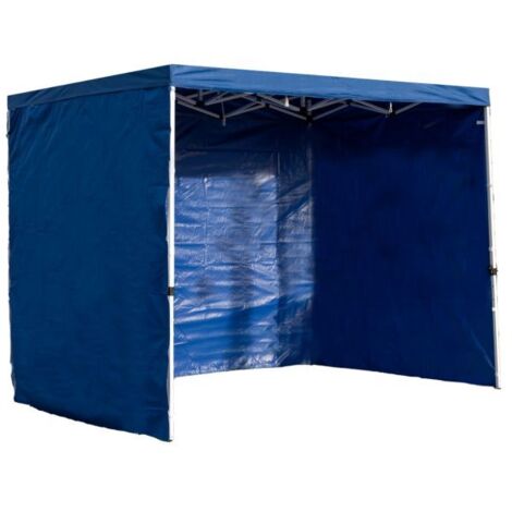 Packs Laterales Carpas Plegables - Pack 3 Laterales Lisos para Carpas 3x3 Master - Azul