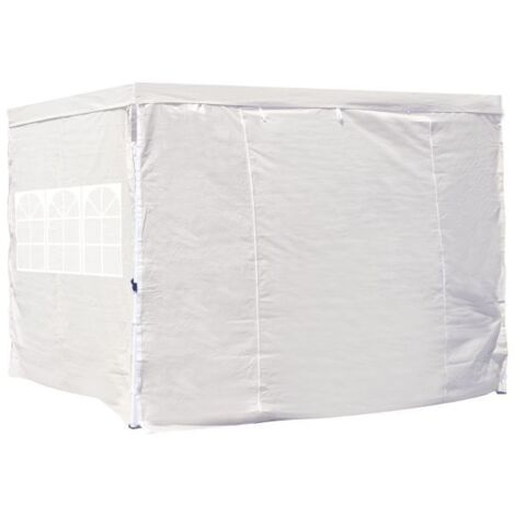 Packs Laterales Carpas Plegables - Pack 4 Laterales para Carpas 3x3 Master 2L1V1P - Blanco