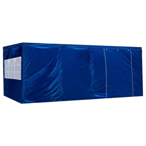 Packs Laterales Carpas Plegables - Pack 4 Laterales para Carpas 3x6 Master 4L1V1P - Azul