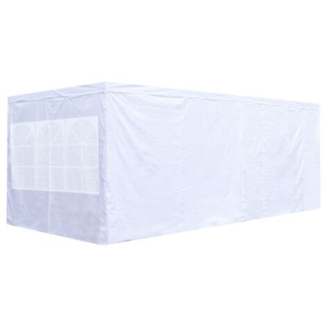 Packs Laterales Carpas Plegables - Pack 4 Laterales para Carpas 3x6 Master 4L1V1P - Blanco