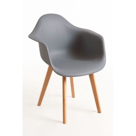 Packs Sillas Comedor - Pack 2 Sillas Belu - Gris oscuro