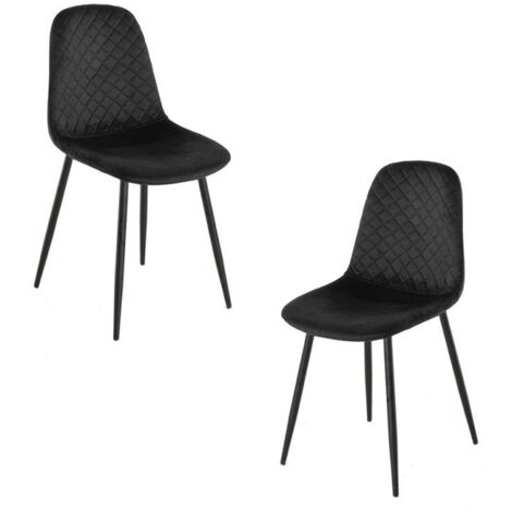 Packs Sillas Comedor - Pack 2 Sillas Boide - Negro