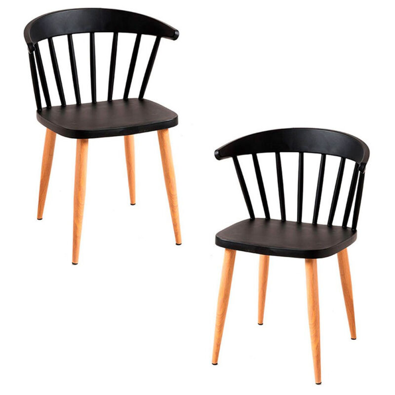 

Packs Sillas Comedor - Pack 2 Sillas Candy - Negro