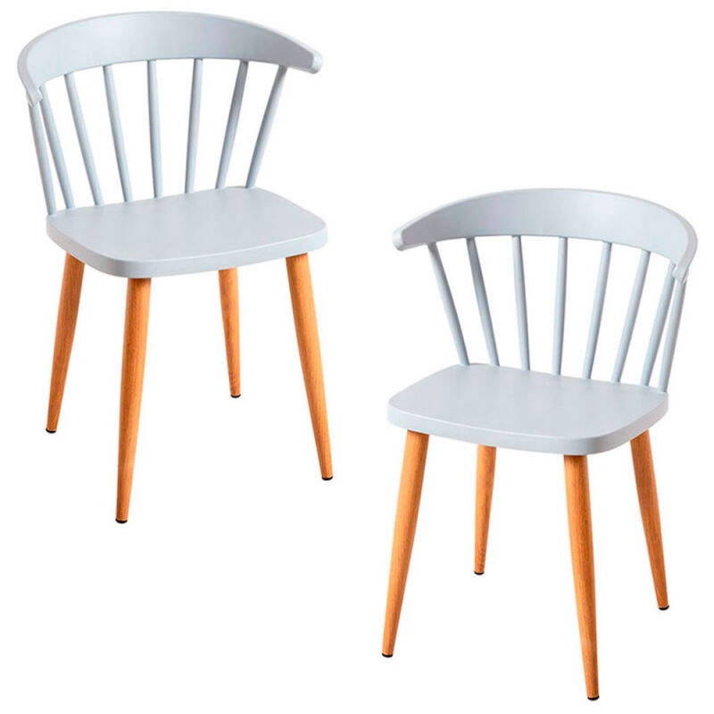 

Packs Sillas Comedor - Pack 2 Sillas Candy - Gris claro