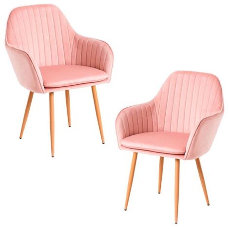 Packs Sillas Comedor - Pack 2 Sillas Chic - Rosa