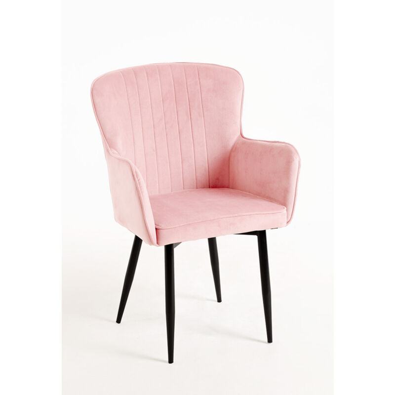 

Packs Sillas Comedor - Pack 2 Sillas Dalye Terciopelo - Rosa
