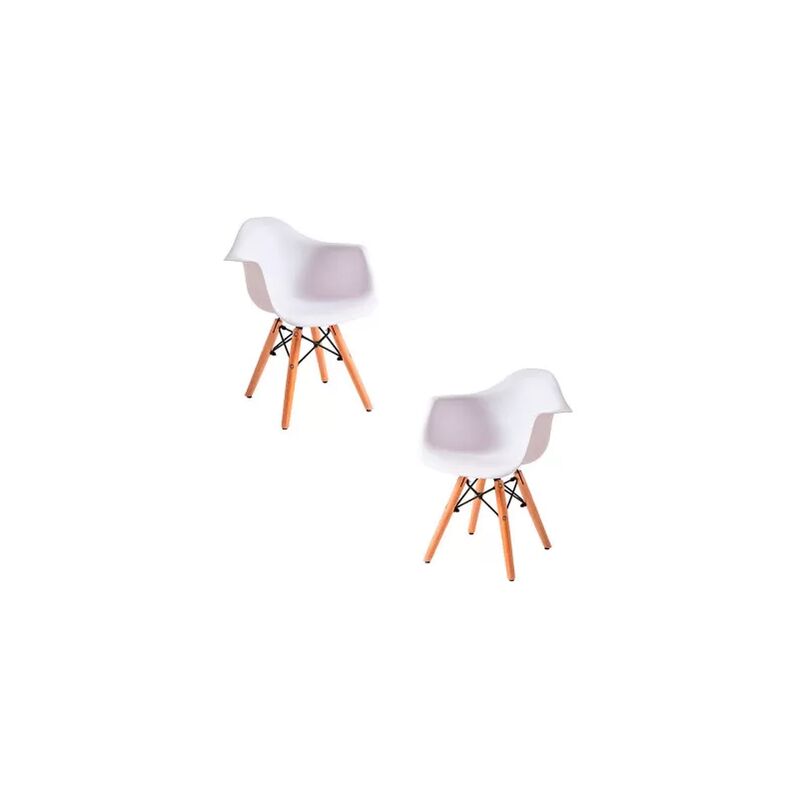 

Packs Sillas Comedor - Pack 2 Sillas Dau Kid (Infantil) - Blanco