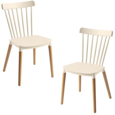 Packs Sillas Comedor - Pack 2 Sillas Leka - Beige