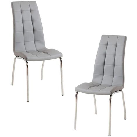 Packs Sillas Comedor - Pack 2 Sillas Liam - Gris claro