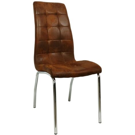 Packs Sillas Comedor - Pack 2 Sillas Liam - Marrón Vintage