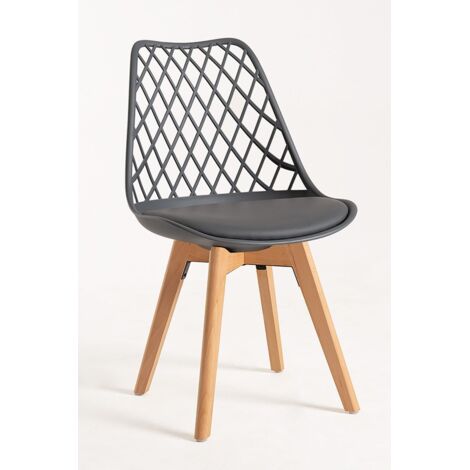 Packs Sillas Comedor - Pack 2 Sillas Mima - Gris oscuro