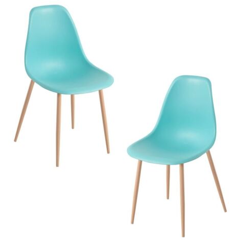 Packs Sillas Comedor - Pack 2 Sillas Mykle - Aguamarina
