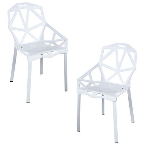 Packs Sillas Comedor - Pack 2 Sillas Omega - Blanco