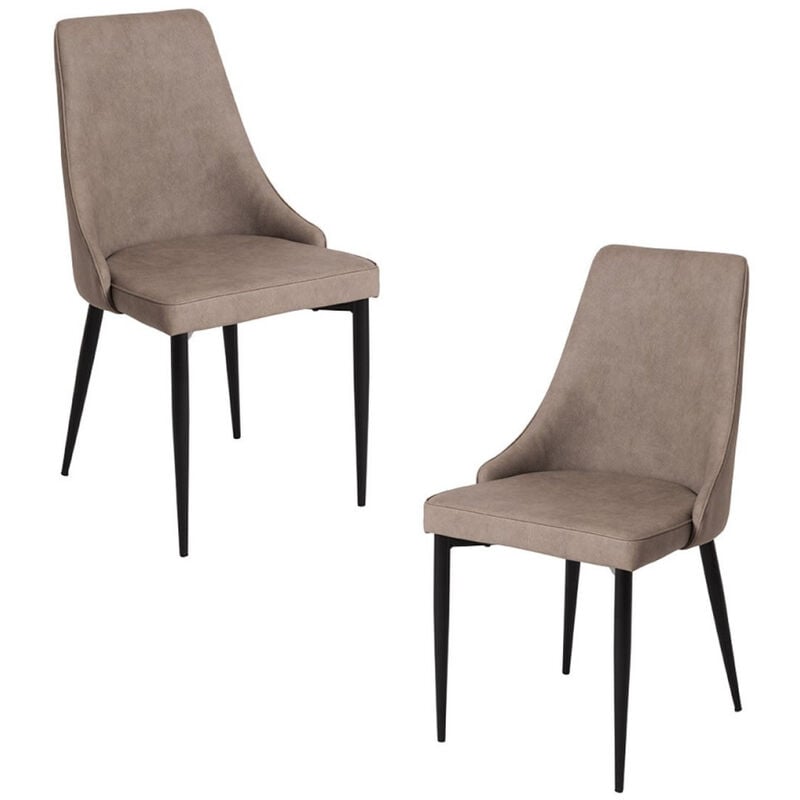 

Packs Sillas Comedor - Pack 2 Sillas Stoik Vintage - Gris