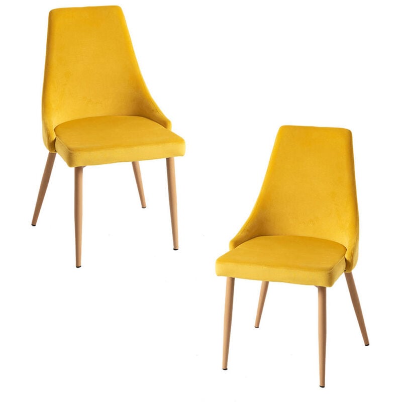 

Packs Sillas Comedor - Pack 2 Sillas Stoik Wood - Amarillo