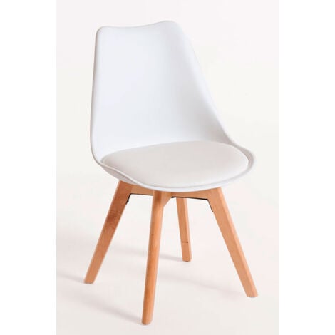 Packs Sillas Comedor - Pack 2 Sillas Synk Basic - Blanco