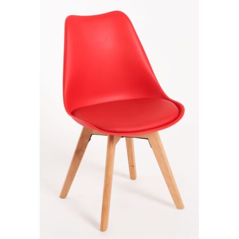 Packs Sillas Comedor - Pack 2 Sillas Synk Basic - Rojo