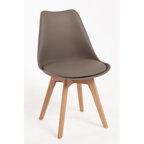 Packs Sillas Comedor - Pack 2 Sillas Synk Basic - Taupe