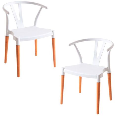 Packs Sillas Comedor - Pack 2 Sillas Tahi - Blanco