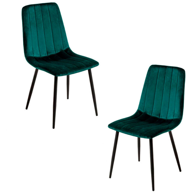 

Packs Sillas Comedor - Pack 2 Sillas Liny Terciopelo - Verde