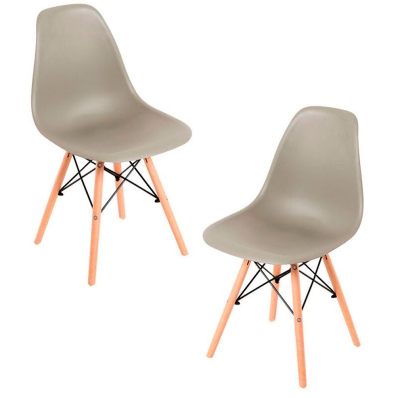 

Packs Sillas Comedor - Pack 2 Sillas Tower One - Gris