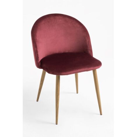 Packs Sillas Comedor - Pack 2 Sillas Vint Terciopelo - Fucsia