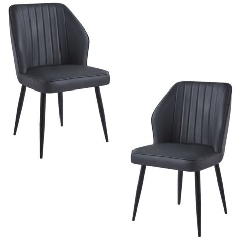 Packs Sillas Comedor - Pack 2 Sillas Wenye - Negro